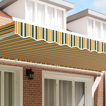 Markiskappa Ersättning Grön och gul 6 m Polyester