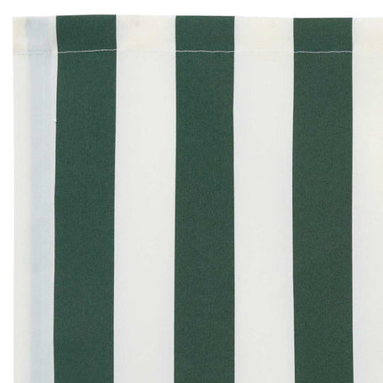 Markiskappa Ersättning Grön och Vit 4,5 m Polyester