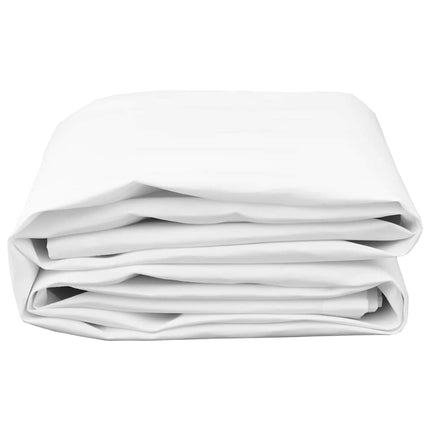 Markisväv Vit 1000 x 160 cm Polyester