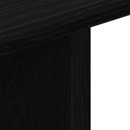 Tv-Bänk Med Hjul 80X40X45 Cm Konstruerat Trä