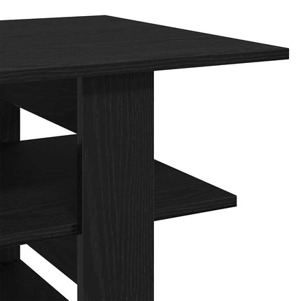Kaffeebord Svart Ek 102 x 55 x 42 cm Konstruerat trä