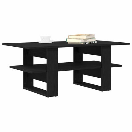 Kaffeebord Svart Ek 102 x 55 x 42 cm Konstruerat trä