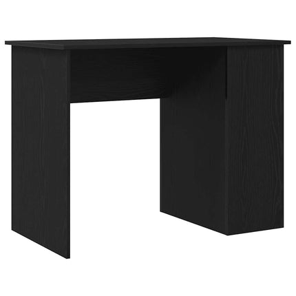 Skrivbord svart ek 100x55x75 cm konstruerat trä