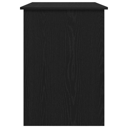 Skrivbord svart ek 100x55x75 cm konstruerat trä