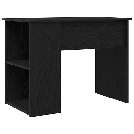 Skrivbord svart ek 100x55x75 cm konstruerat trä