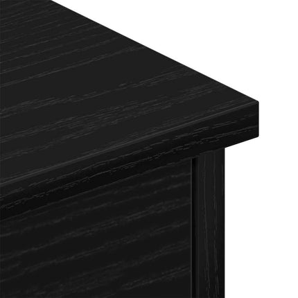 Väggskåp Väggmonterat Svart Ek 60 x 26 x 18,5 cm