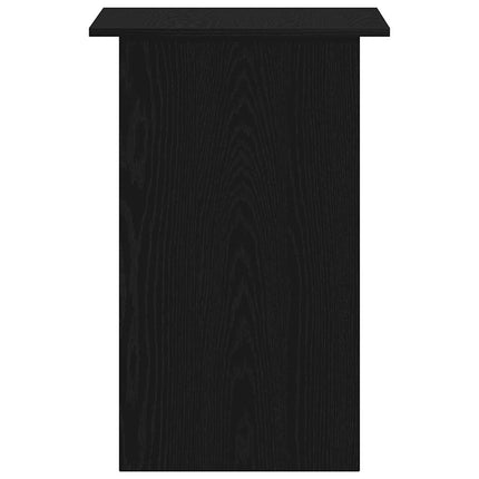 Skrivbord svart ek 90x50x74 cm konstruerat trä