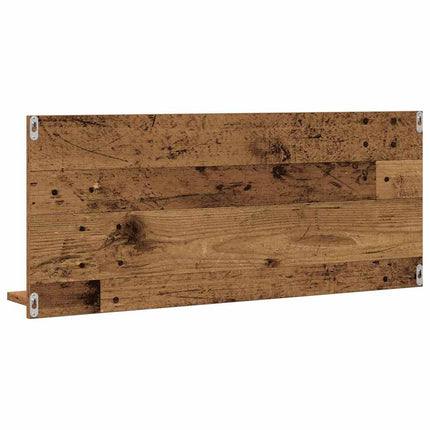 Spegelhylla Gammalt trä 90 x 10,5 x 37 cm Konstruerat trä