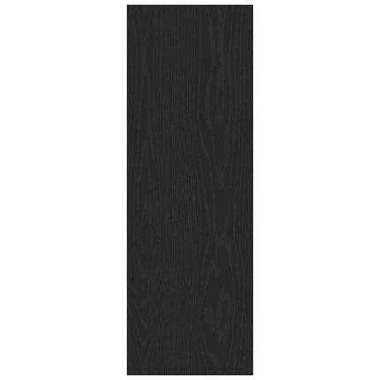 Vägg TV Skåp 2 pcs Svart Ek 30,5 x 28,5 x 90 cm Konstruerat trä