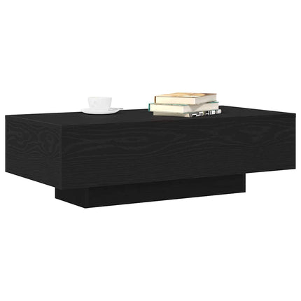 Kaffeebord Svart Ek 100 x 49,5 x 31 cm Konstruerat trä