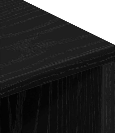 TV-skåp Svart Ek 69,5 x 30 x 50 cm Konstruerat trä