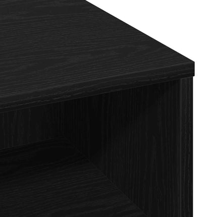 Kaffeebord Svart Ek 60 x 60 x 30 cm Konstruerat trä