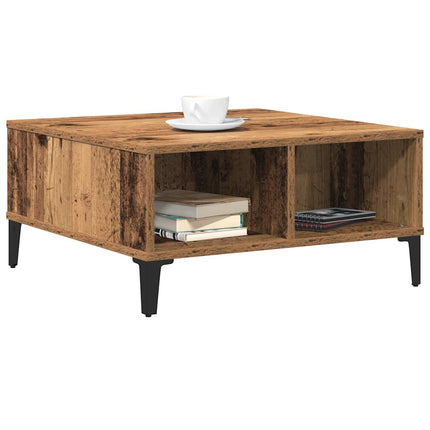 Kaffeebord Gammalt trä 60 x 60 x 30 cm