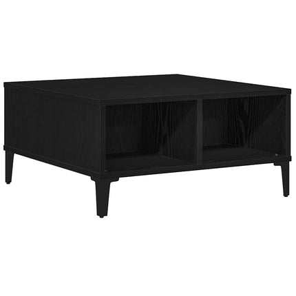 Kaffeebord Svart Ek 60 x 60 x 30 cm