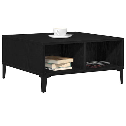 Kaffeebord Svart Ek 60 x 60 x 30 cm