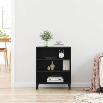 Sideboard Svart Ek 57 x 35 x 70 cm Konstruerat trä