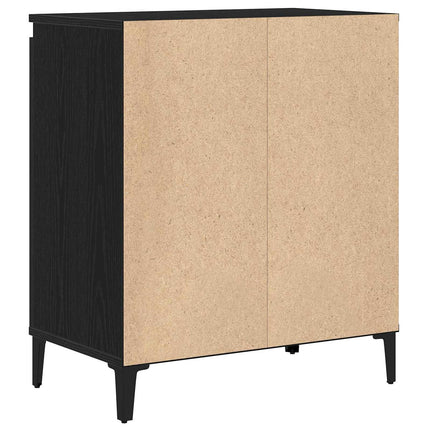 Sideboard Svart Ek 60 x 35 x 70 cm Konstruerat trä
