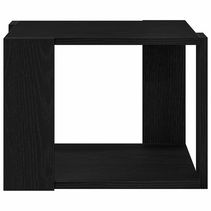 Kaffeebord Svart Ek 40 x 40 x 30 cm Konstruerat trä