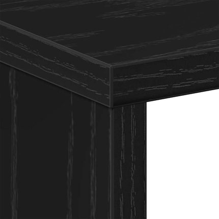 Nattduksbord Svart Ek 50 x 30 x 51,5 cm Konstruerat trä