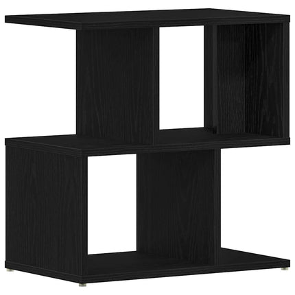 Nattduksbord Svart Ek 50 x 30 x 51,5 cm Konstruerat trä