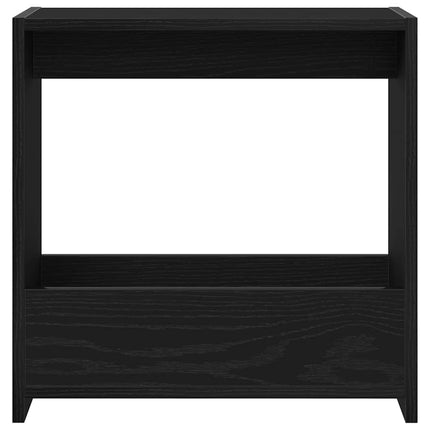 Sidobord Svart Ek 50 x 26 x 50 cm Konstruerat trä