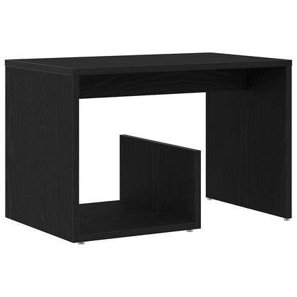 Sidobord Svart Ek 59 x 36 x 38 cm Konstruerat trä