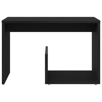 Sidobord Svart Ek 59 x 36 x 38 cm Konstruerat trä