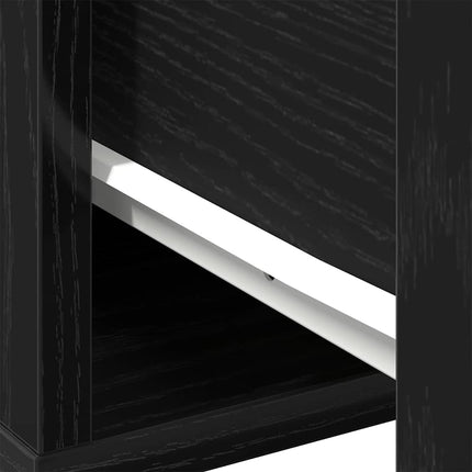 Kaffeebord Svart Ek 60 x 60 x 38 cm Konstruerat trä