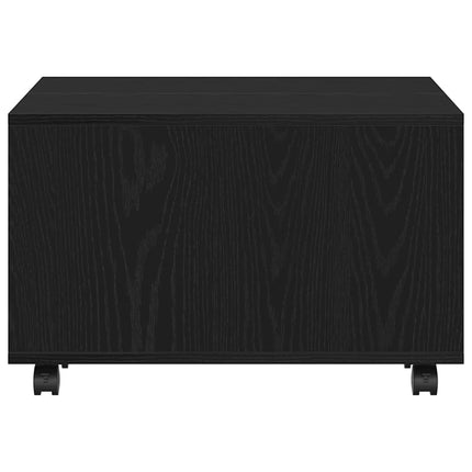 Kaffeebord Svart Ek 60 x 60 x 38 cm Konstruerat trä