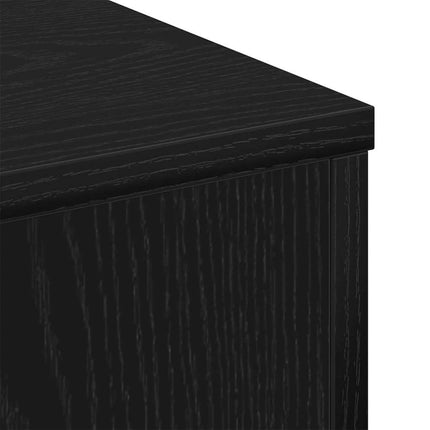 Kaffeebord Svart Ek 60 x 60 x 31,5 cm Konstruerat trä
