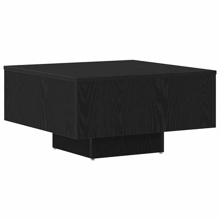 Kaffeebord Svart Ek 60 x 60 x 31,5 cm Konstruerat trä