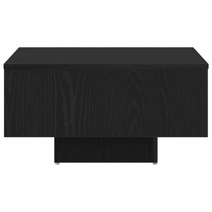 Kaffeebord Svart Ek 60 x 60 x 31,5 cm Konstruerat trä