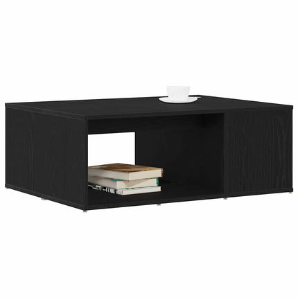 Kaffeebord Svart Ek 90 x 67 x 33 cm Konstruerat trä