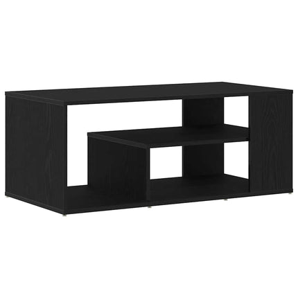 Kaffeebord Svart Ek 100 x 50 x 40 cm Konstruerat trä