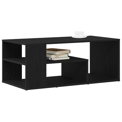 Kaffeebord Svart Ek 100 x 50 x 40 cm Konstruerat trä