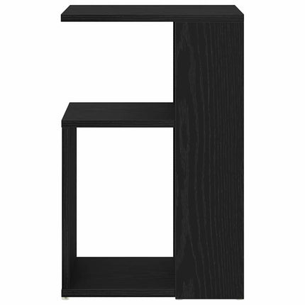 Sidobord Svart Ek 36 x 30 x 56 cm Konstruerat trä