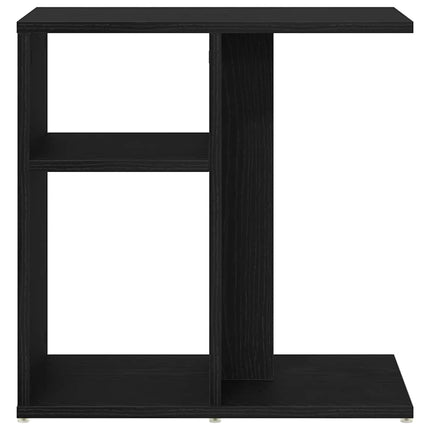 Sidobord Svart Ek 50 x 30 x 50 cm Konstruerat trä