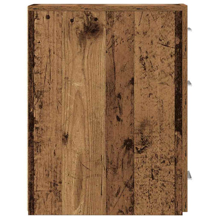 Apotekarskåp 20 x 45,5 x 60 cm Konstruerat trä Gammalt trä