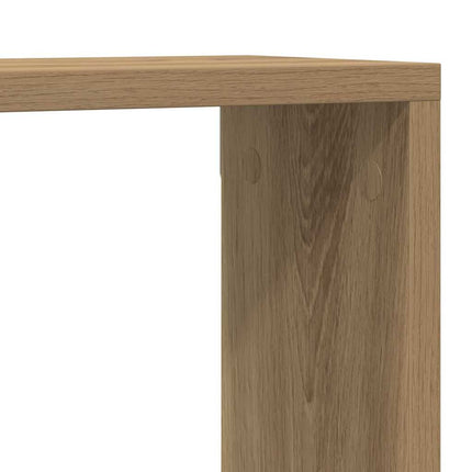 Vägg hyllor 2 pcs Artisan Ek 80 x 15 x 26 cm Konstruerat trä