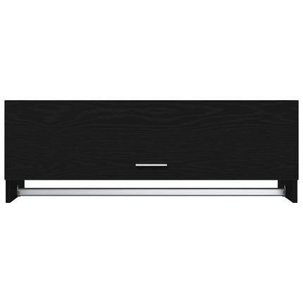 Garderob Svart Ek 100 x 32,5 x 35 cm Konstruerat trä