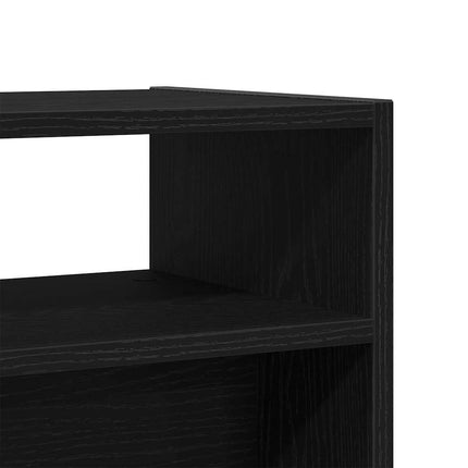 Konsolbord Svart Ek 78 x 30 x 80 cm Konstruerat trä
