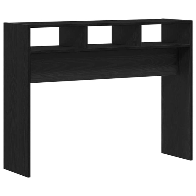 Konsolbord Svart Ek 105 x 30 x 80 cm Konstruerat trä