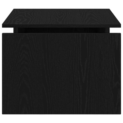 Kaffeebord Svart Ek 68 x 50 x 38 cm Konstruerat trä