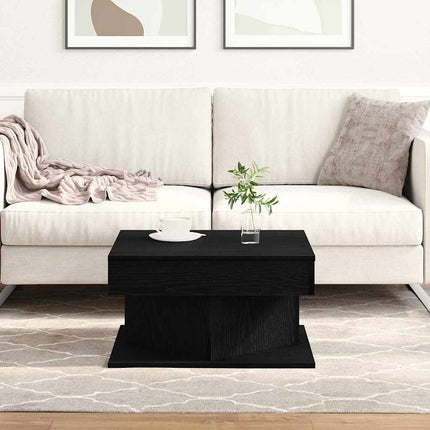 Kaffeebord Svart Ek 57 x 57 x 30 cm Konstruerat trä