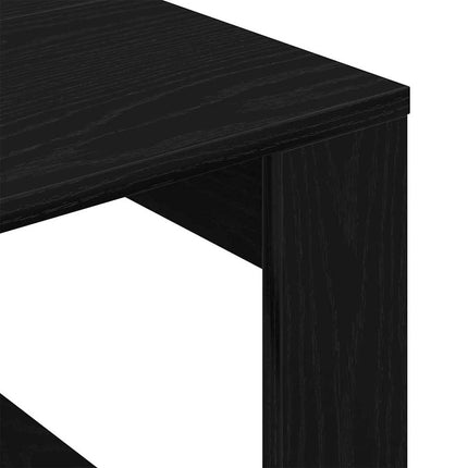 Kaffeebord Svart Ek 50 x 50 x 35 cm Konstruerat trä