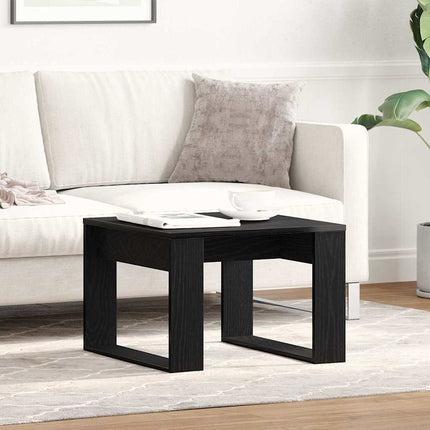 Kaffeebord Svart Ek 50 x 50 x 35 cm Konstruerat trä