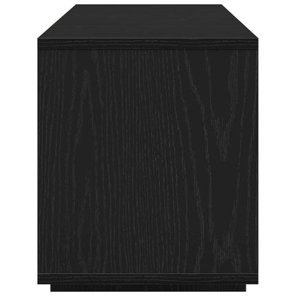 TV-skåp Svart Ek 120 x 30 x 40,5 cm Konstruerat trä