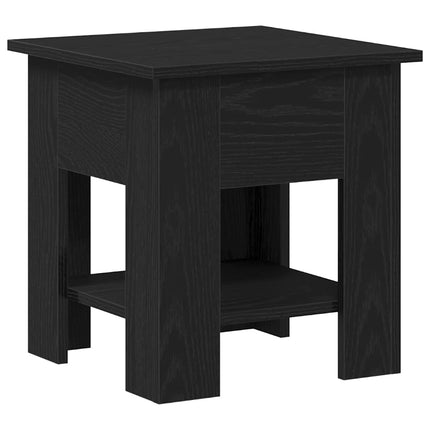 Kaffeebord Svart Ek 40 x 40 x 42 cm Konstruerat trä