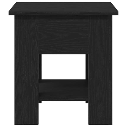 Kaffeebord Svart Ek 40 x 40 x 42 cm Konstruerat trä