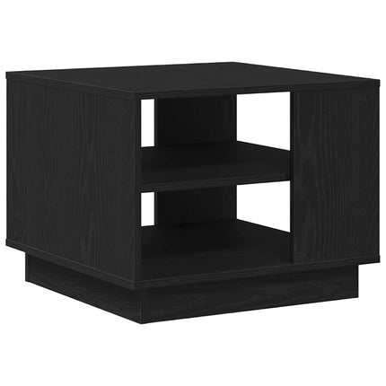 Kaffeebord Svart Ek 55 x 55 x 42 cm Konstruerat trä